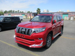 Toyota Land Cruiser Prado TX-L Limited Package 2021 Red Wine Color