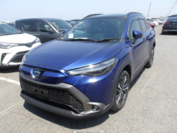 Toyota Corolla Cross Z Leather Package 2022 Blue Color 
