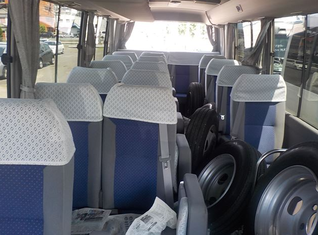 
								Nissan Civilian Bus-GL 2019 Twin (Pearl-Green) Color full									