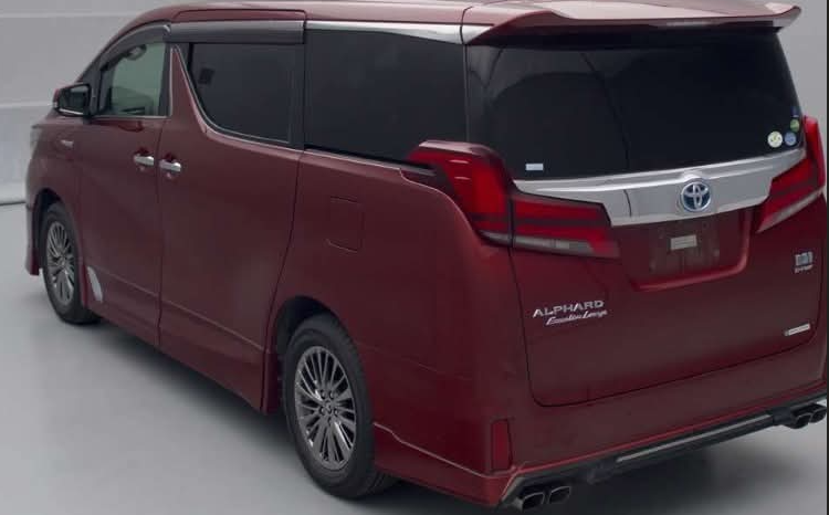 
								Toyota Alphard Executive Lounge Package 2021 Red Wine Color full									
