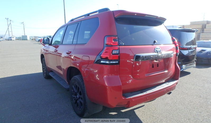 
								Toyota Land Cruiser Prado 70th Anniversary Edition Package 2022 Red Wine Color full									