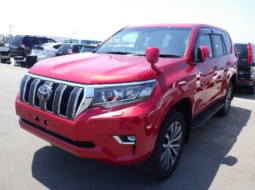 Toyota Land Cruiser Prado TX-L Limited Package 2021 Red Wine Color