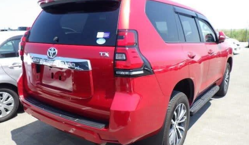 
								Toyota Land Cruiser Prado TX-L Limited Package 2021 Red Wine Color full									